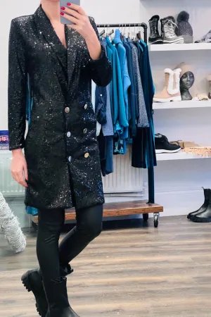 Sequin Bazer Dress