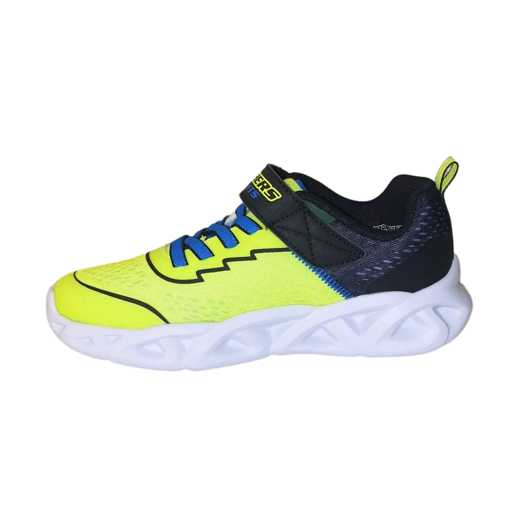 Skechers Boys Trainer S Lights Twisty Brights 2.0 Yellow/Black