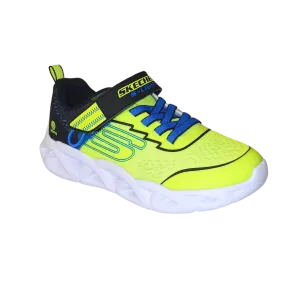 Skechers Boys Trainer S Lights Twisty Brights 2.0 Yellow/Black