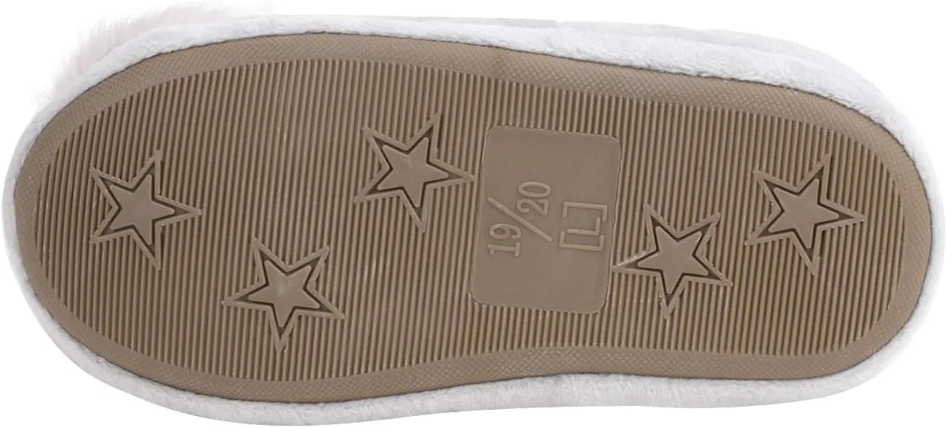 Super Cute Cartoon Animal Slippers for Kids, Girls Boys Witner Thermal House Slippers Soft Plush Home Indoor Shoes Anti-Slip Booties Footwear for Halloween Christmas