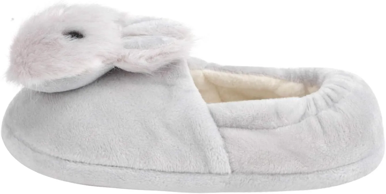 Super Cute Cartoon Animal Slippers for Kids, Girls Boys Witner Thermal House Slippers Soft Plush Home Indoor Shoes Anti-Slip Booties Footwear for Halloween Christmas