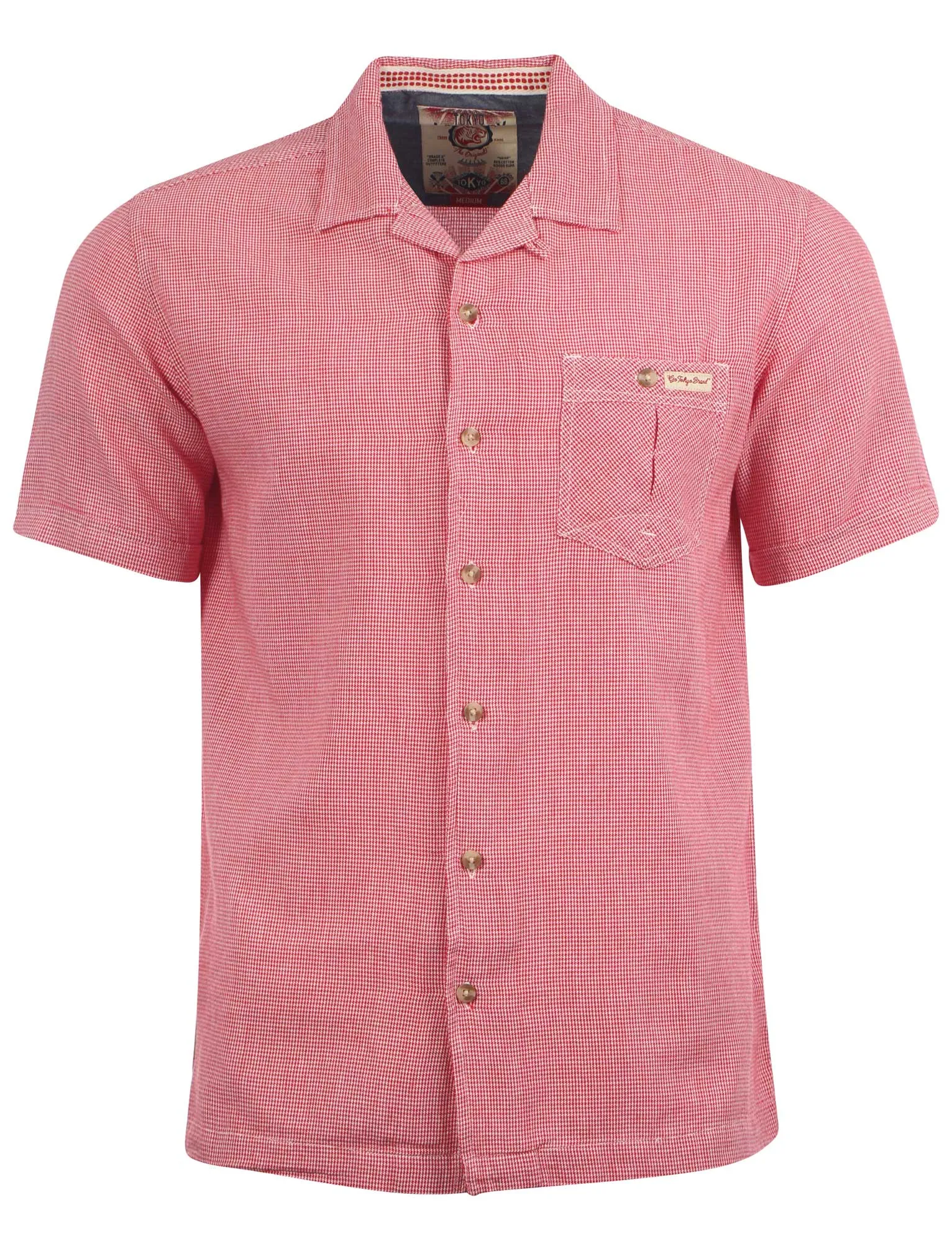 Tokyo Laundry Crusoe red Shirt