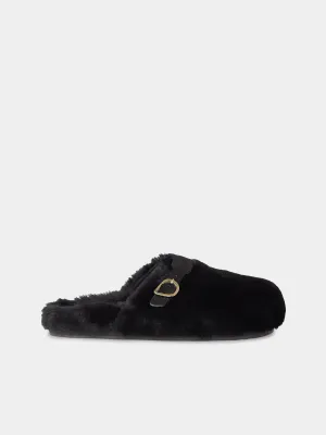 Vasilitsa Shearling Slippers