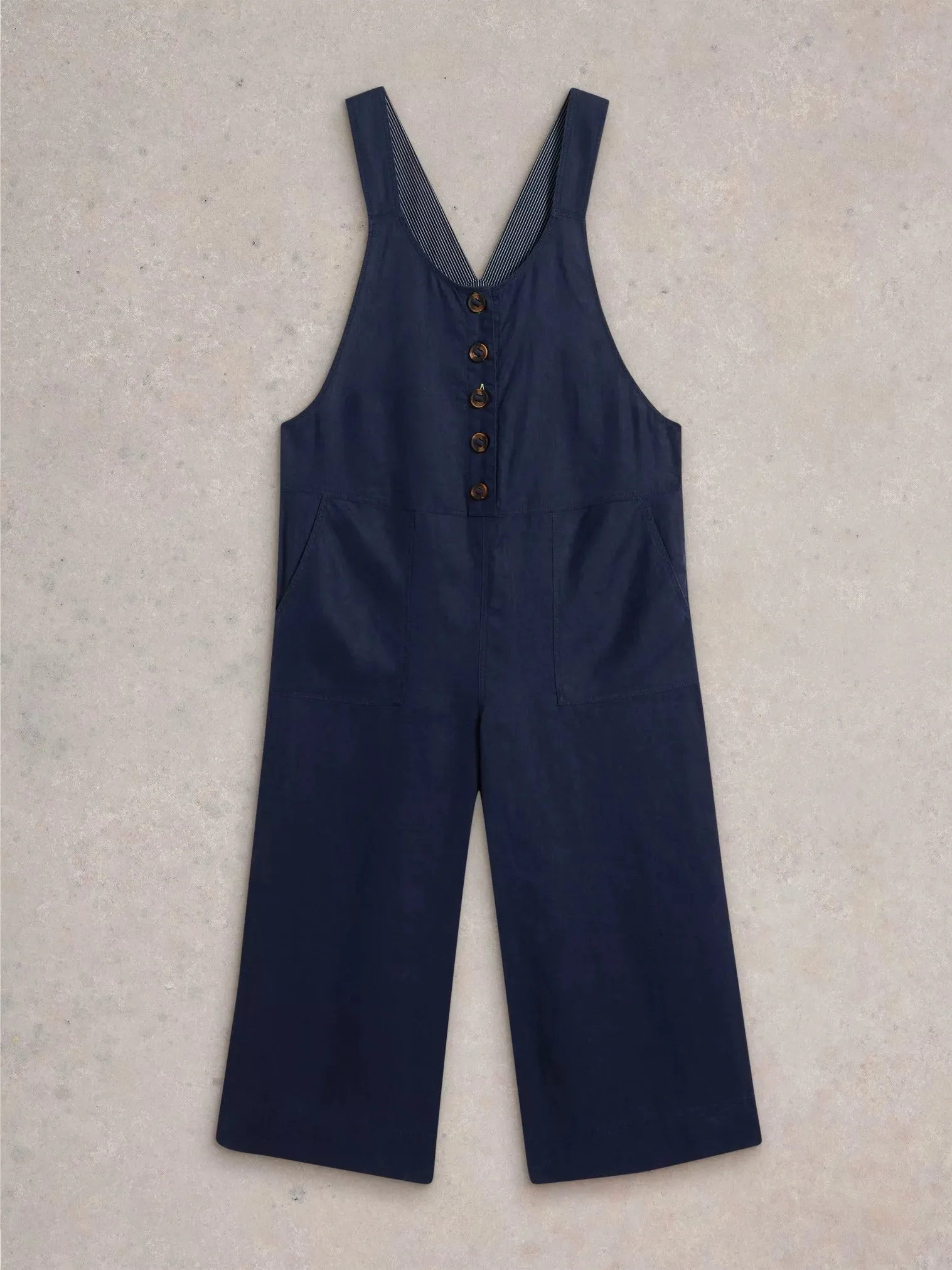 White Stuff Viola Linen Overalls
