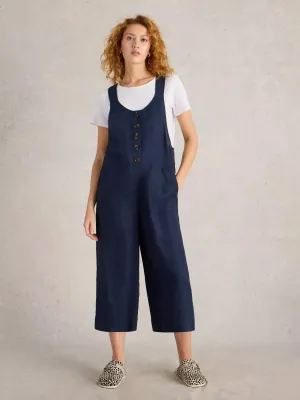 White Stuff Viola Linen Overalls