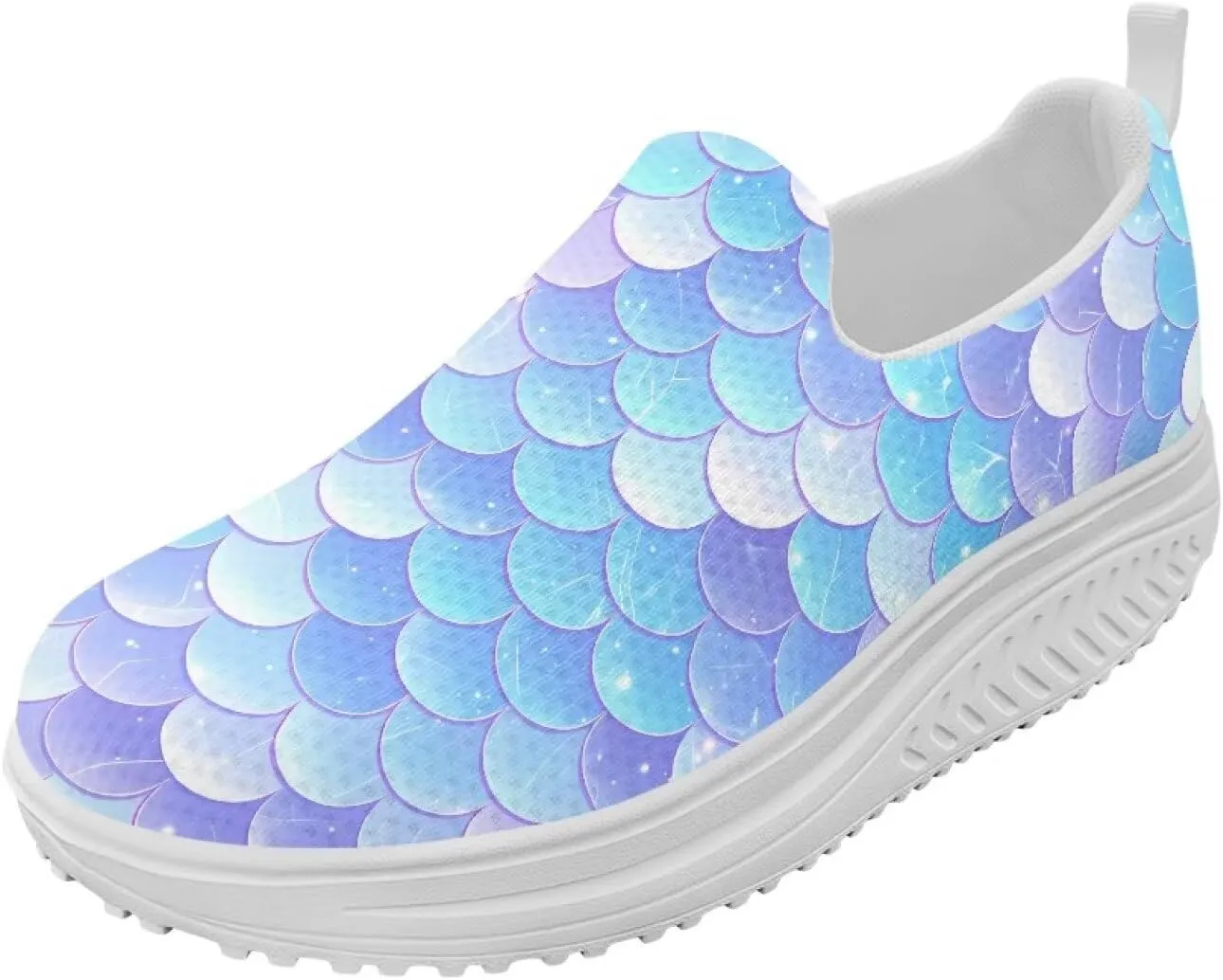 Women Walking Shoes Breathable Cushioned Workout Athletic Sneakers Lightweight Casual House Shoe Size 6-11 White Sole