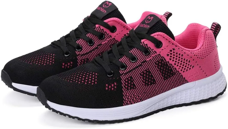 Women's Sneakers Wide Lightweight Work Slip Resistant Breathable Waterproof Tennis Shoes for Women Loafers Womens Shoes Mens Running Sneakers